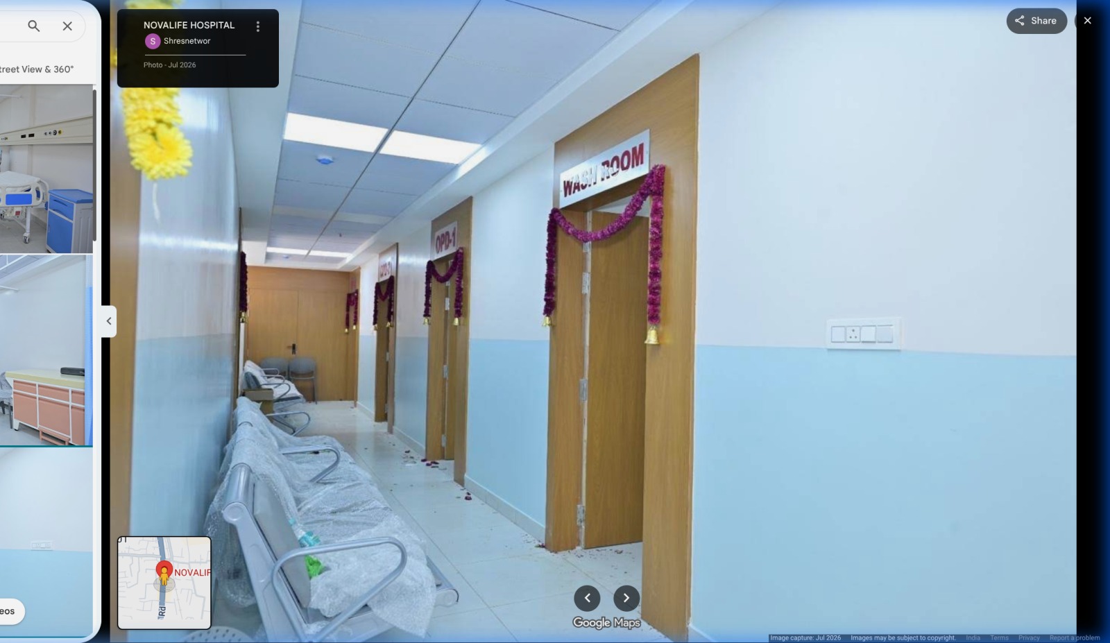 Outpatient Clinic Suites & Corridor