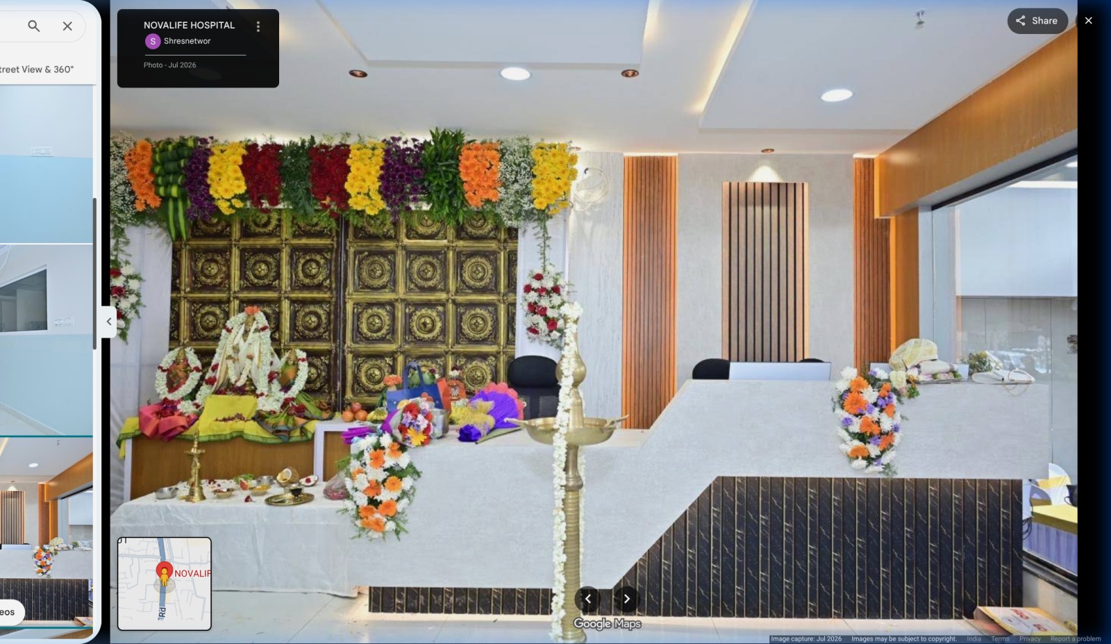 NOVALIFE HOSPITAL Modern Reception & Patient Lounge